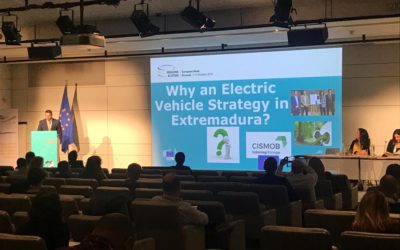 [:es]AGENEX presenta la Estrategia de Extremadura para el impulso del Vehículo Eléctrico en la Semana Europea de las Regiones.[:]